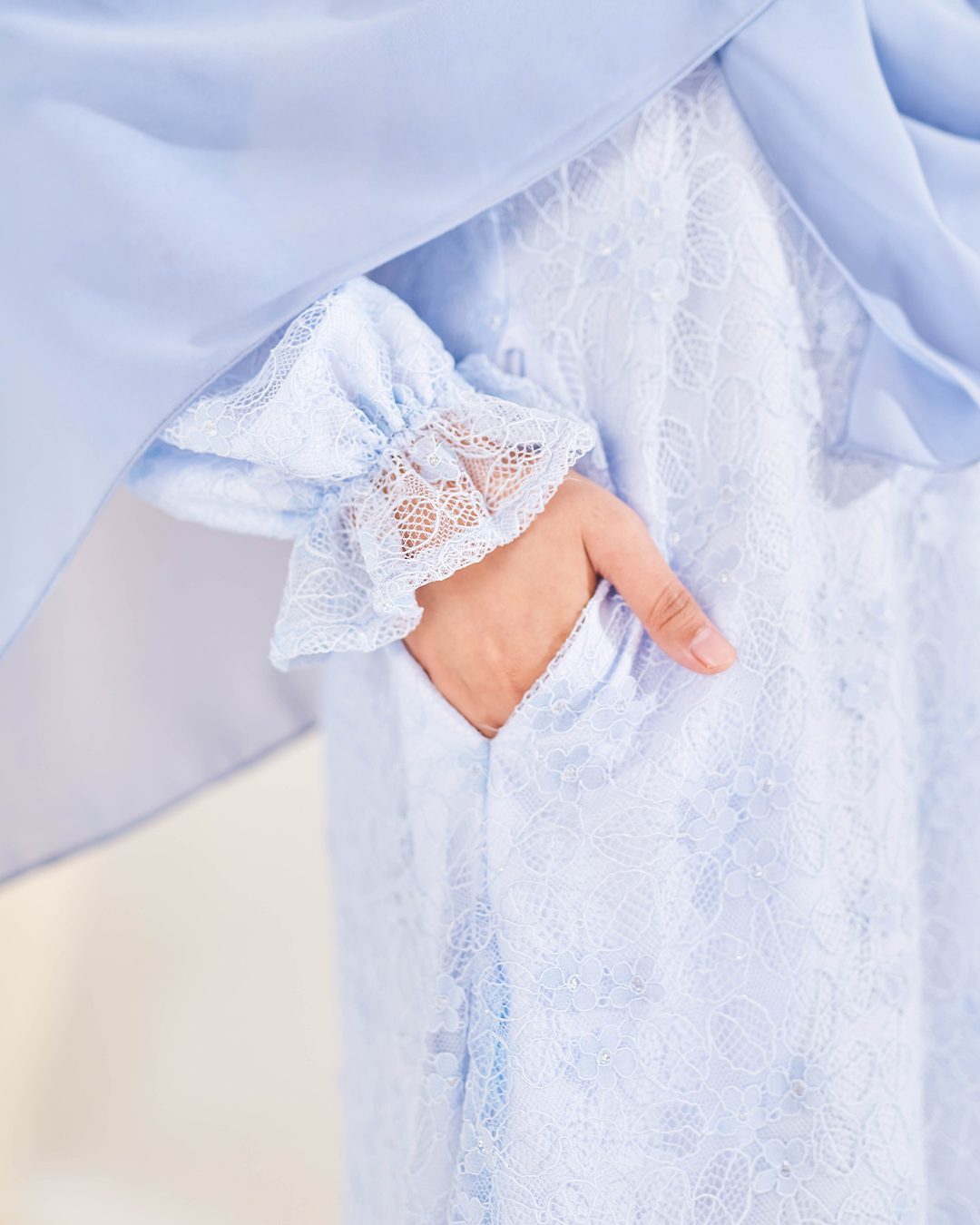 Dress Lace Shaheera - Ice Peach