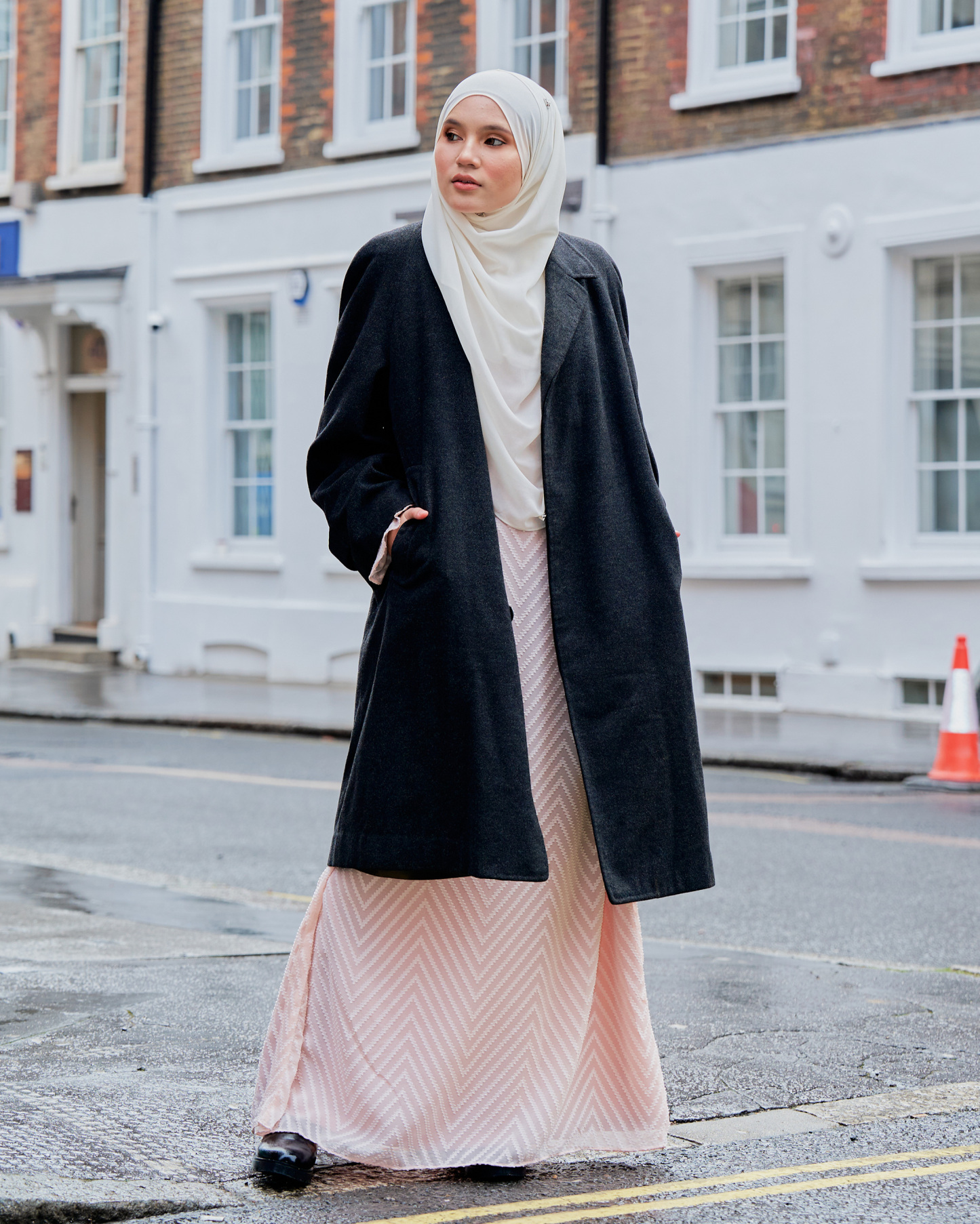 Dress Mayfair - Peachy Pink