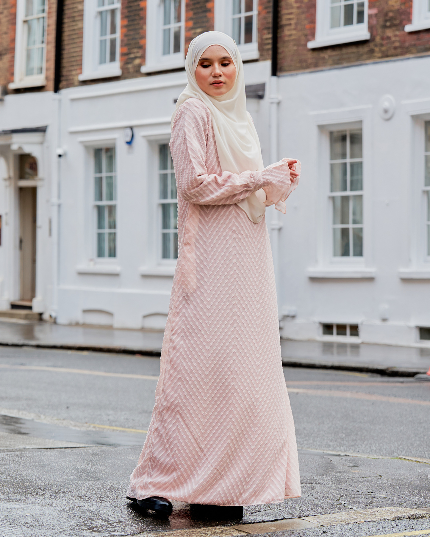 Dress Mayfair - Peachy Pink