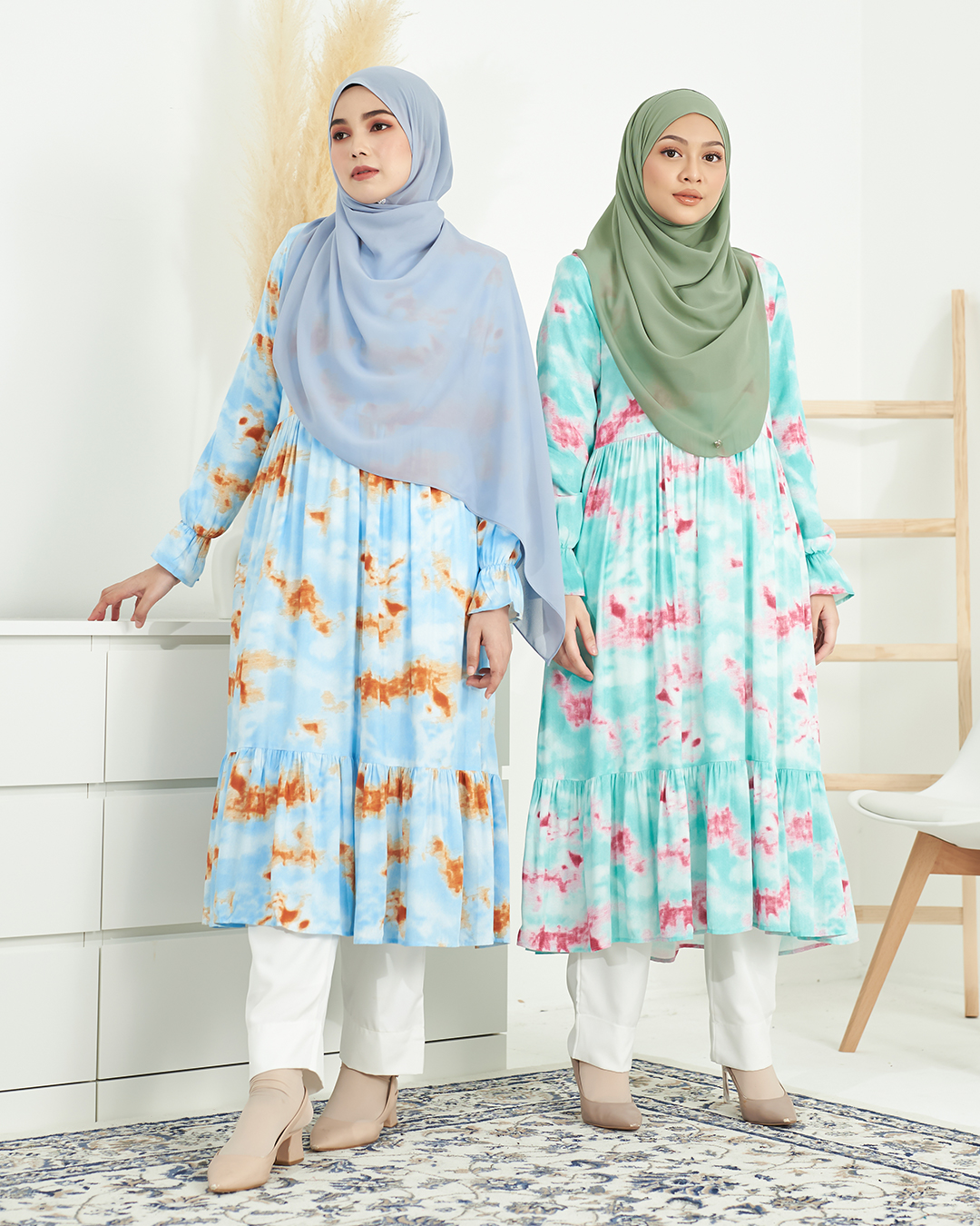 Dress Medi Priscilla - Minty Green