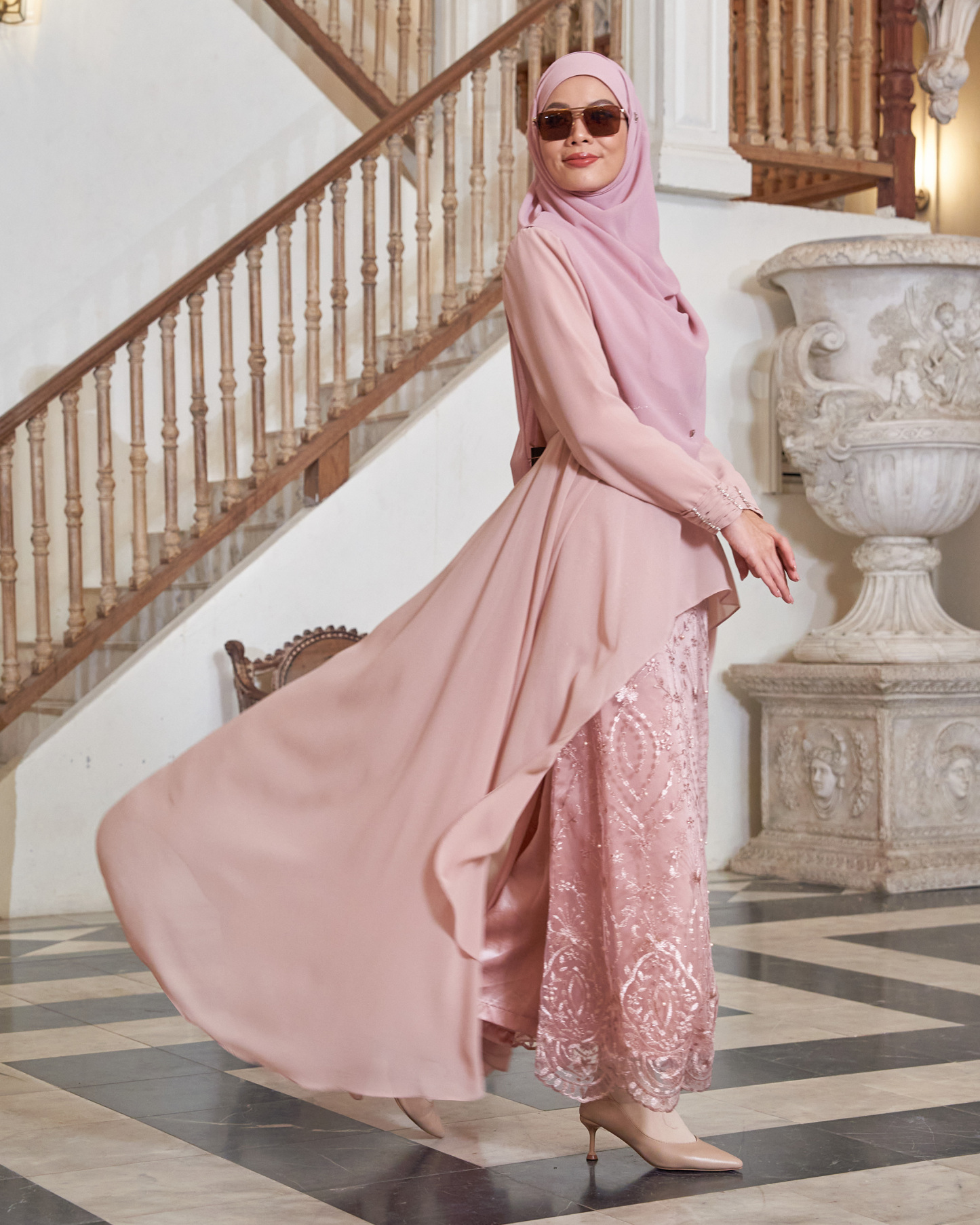 Dress Lace Nara 2.0 - Light Pink