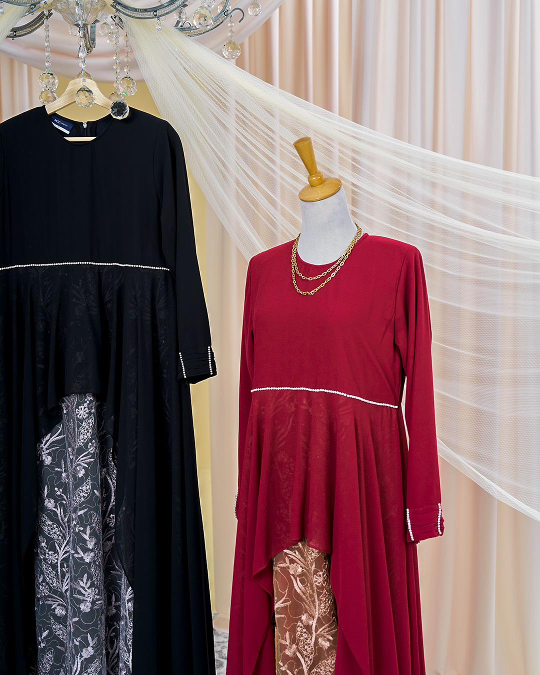 Dress Lace Nara 3.0 - Royal Black