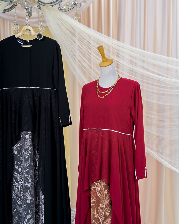 Dress Lace Nara 3.0 - Royal Black