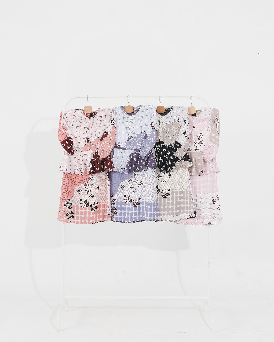 Dress Peplum Ezre Kids - Pebble Black
