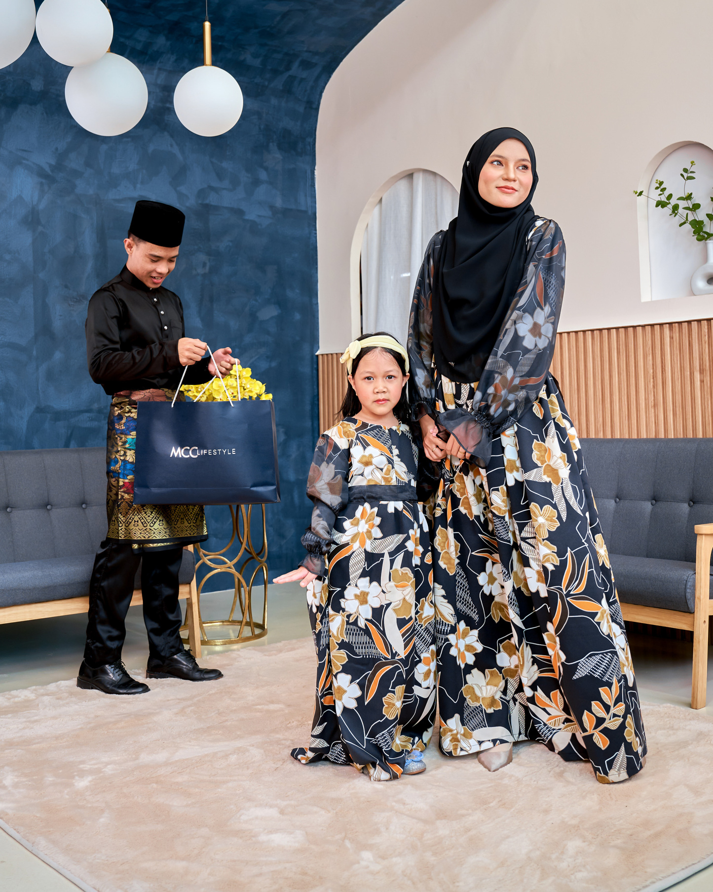 Dress Printed Piccadilly Kids – Rozanne Black