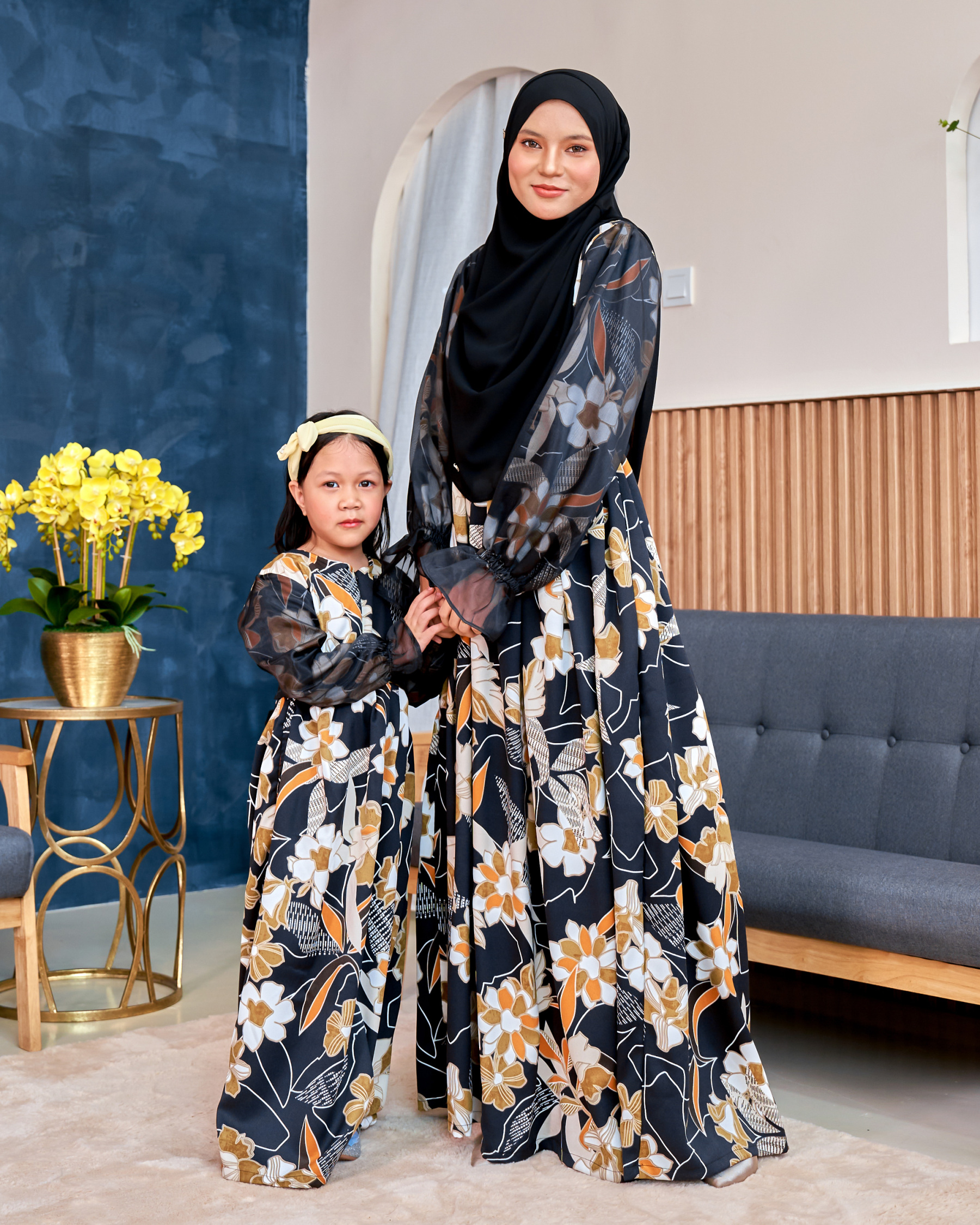 Dress Printed Piccadilly Kids – Rozanne Black