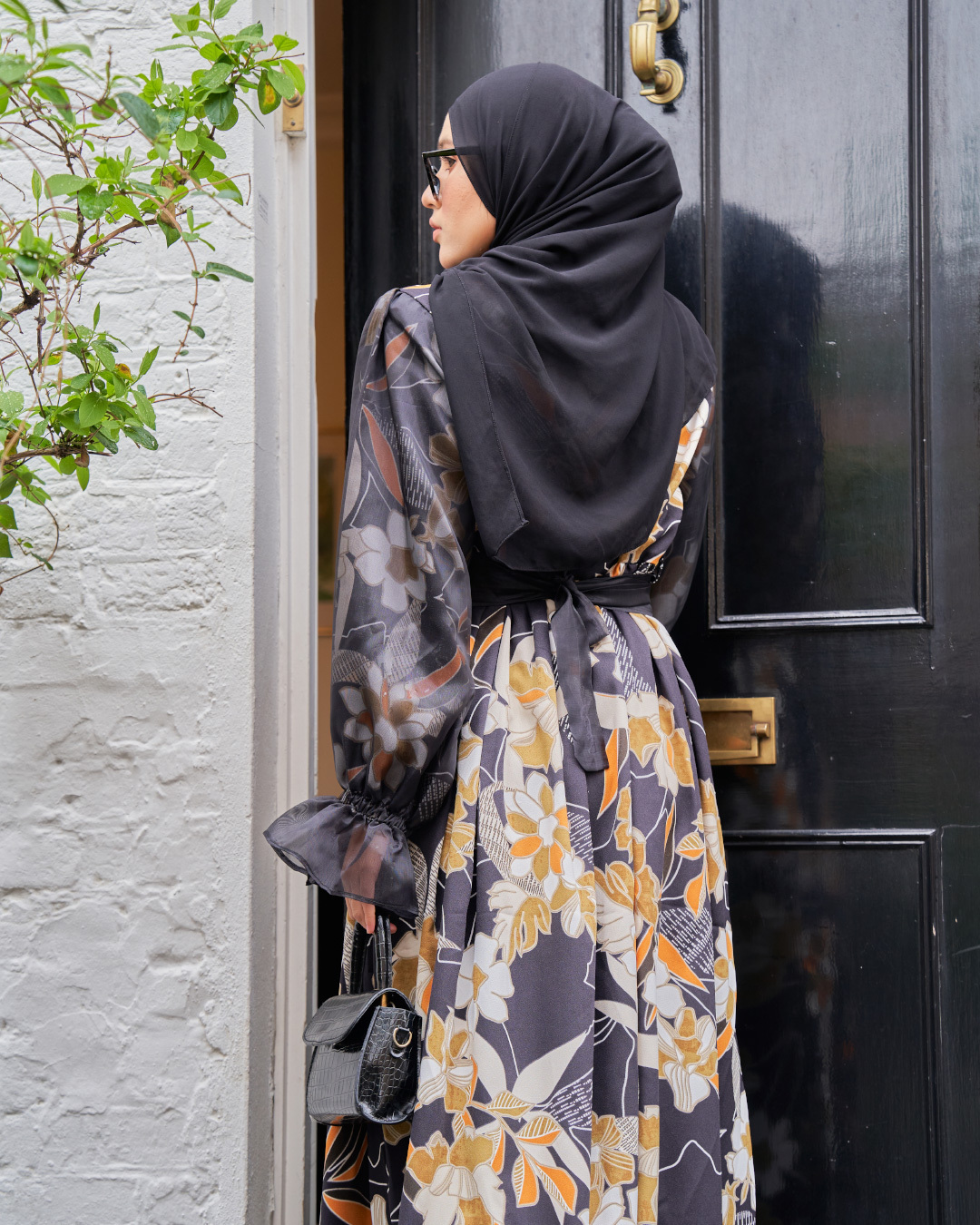 Dress Printed Piccadilly - Rozanne Black