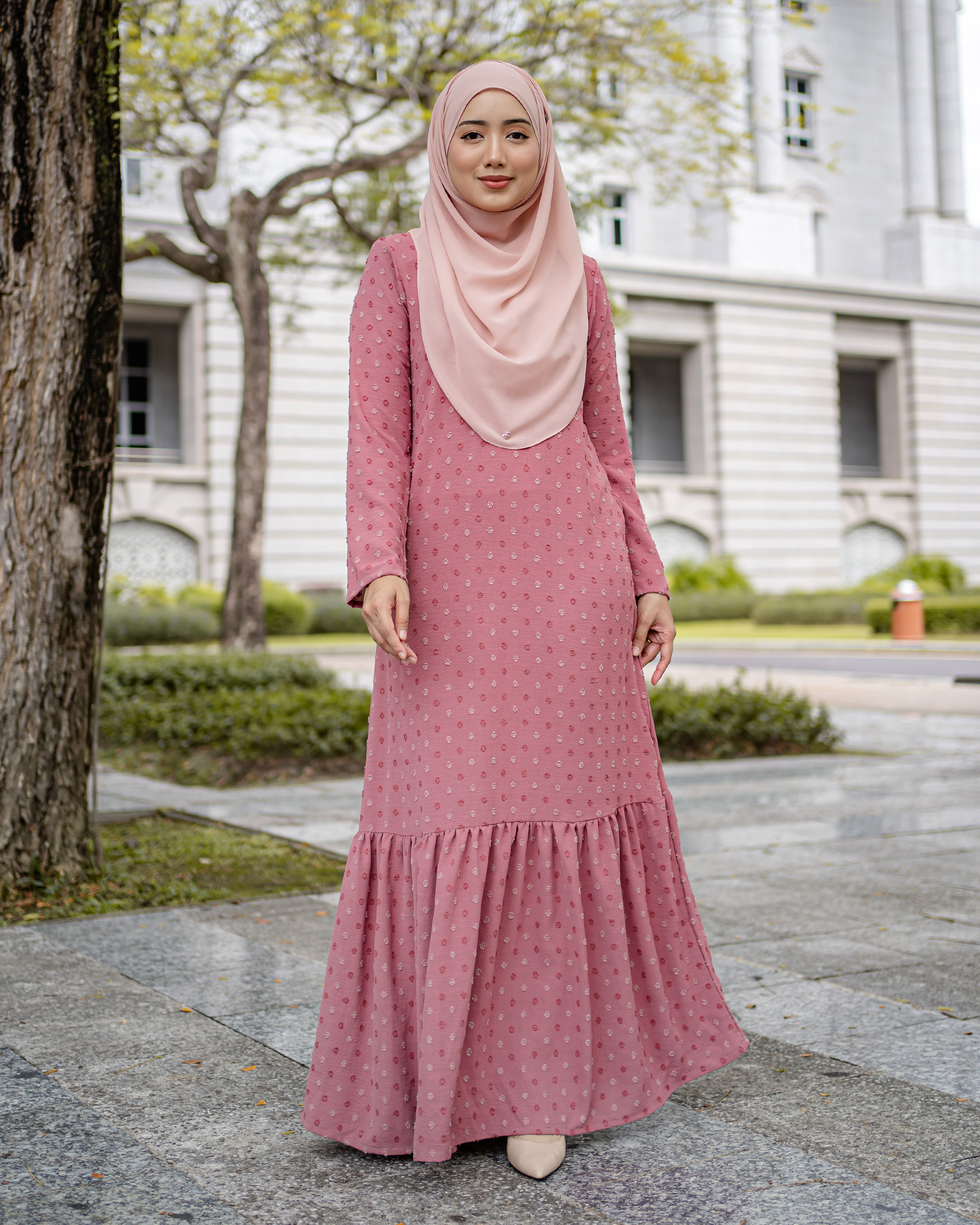 Dress Ruffle Lasha