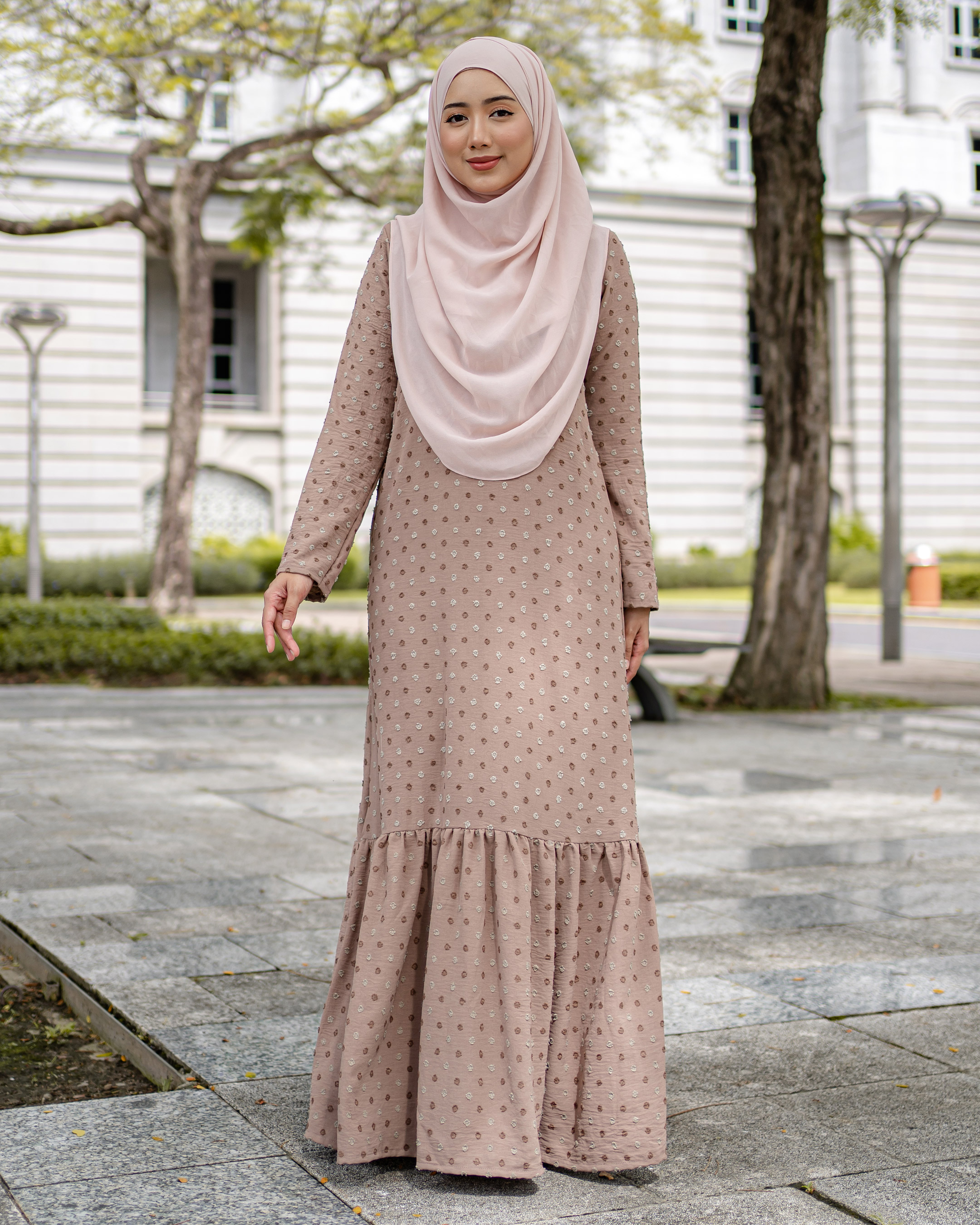 Dress Ruffle Lasha