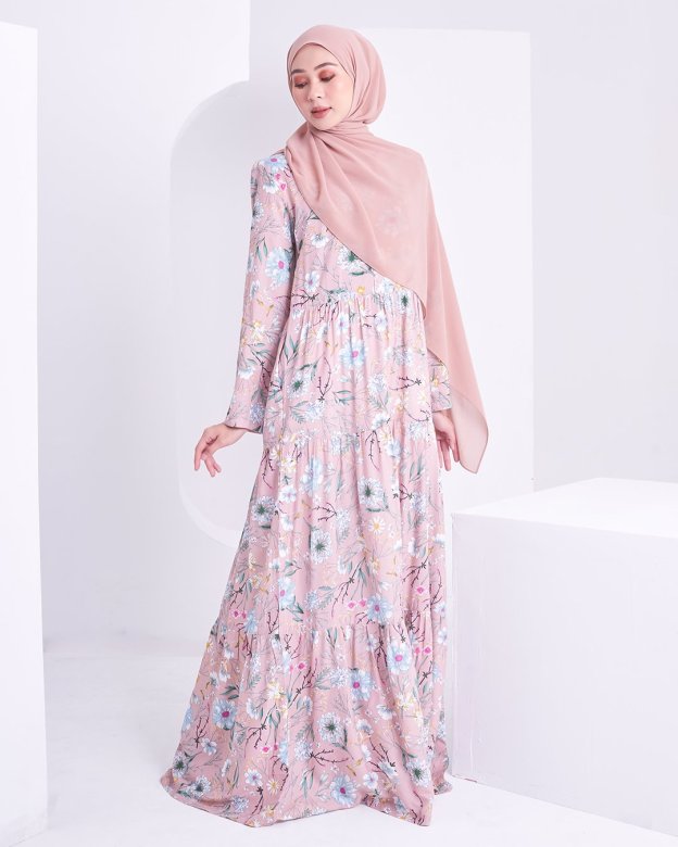 Dress Saleha - Birch Brown