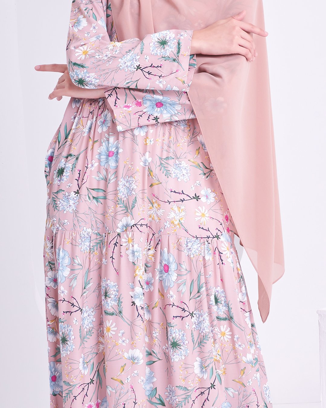 Dress Saleha - Birch Brown
