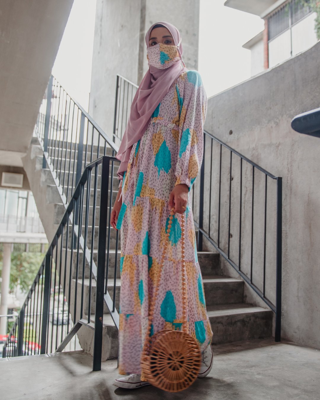 Dress Luminious Laluna X MCC - Orchid Purple