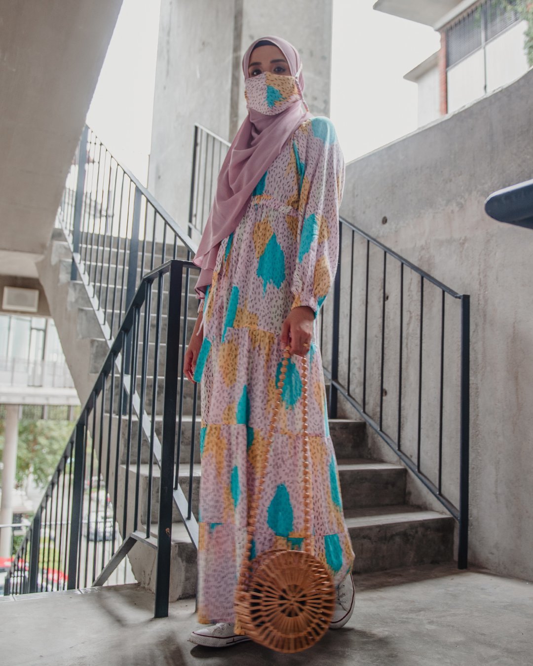 Dress Luminious Laluna X MCC - Orchid Purple