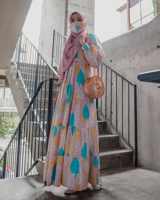Dress Luminious Laluna X MCC - Orchid Purple