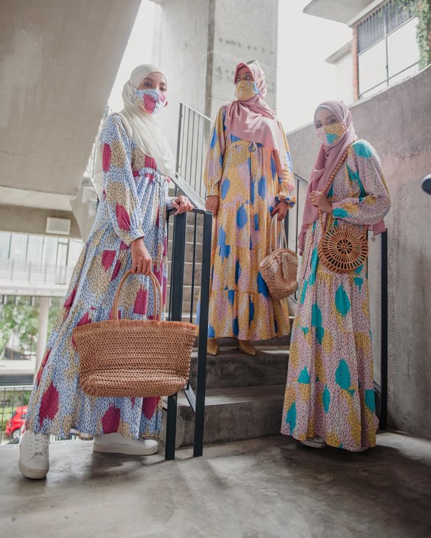 Dress Luminious Laluna X MCC - Orchid Purple