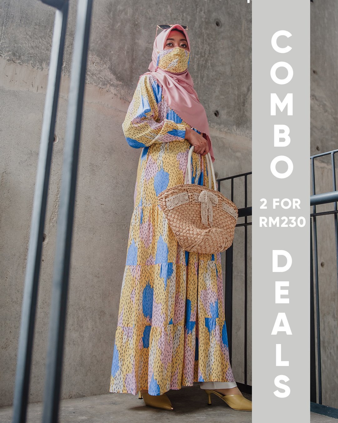 Dress Luminious Laluna X MCC - Sunny Yellow