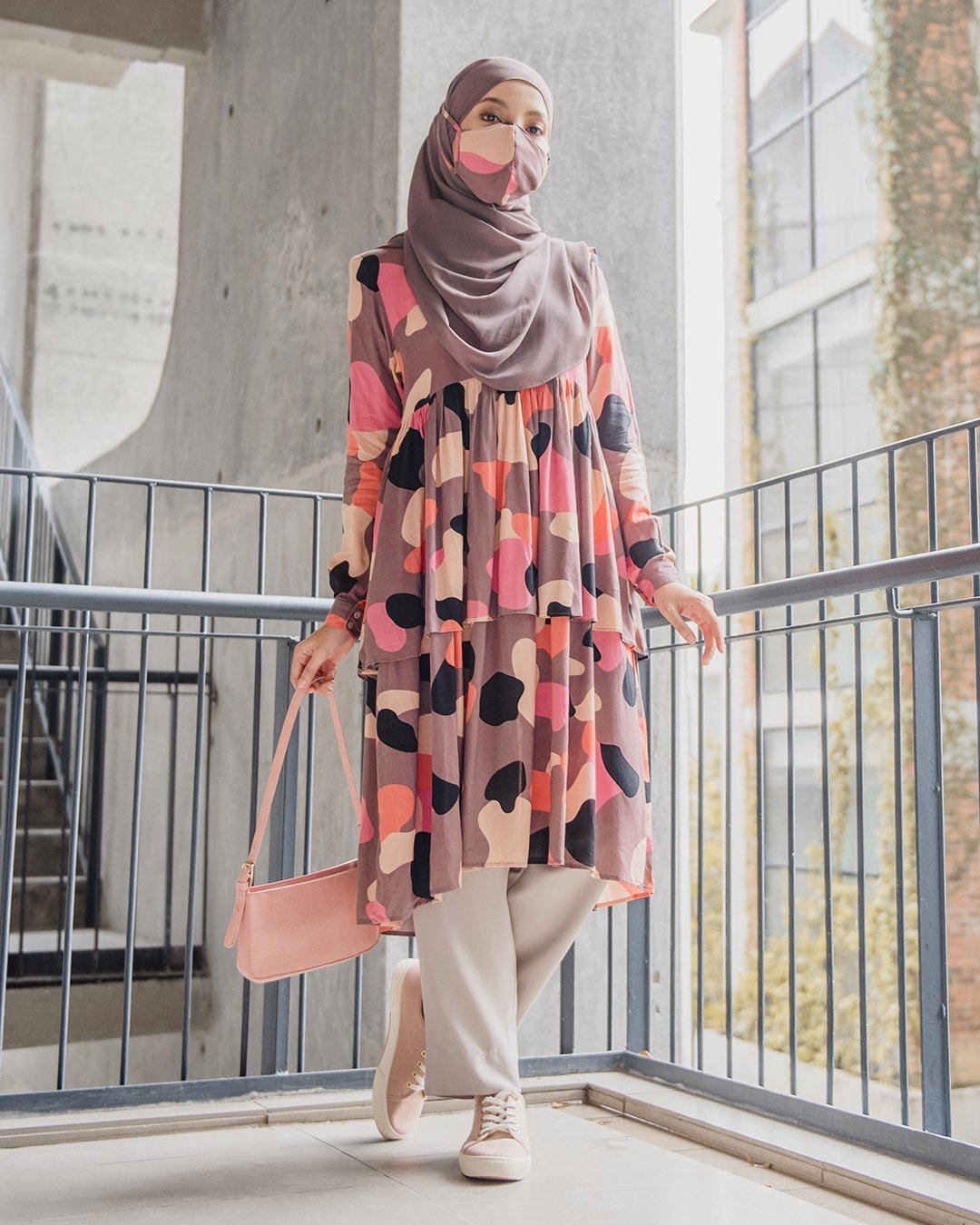 Long Top Lithe Laluna X MCC - Sepia Brown