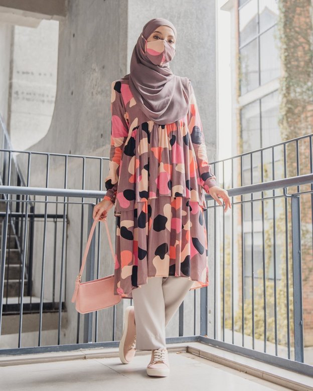 Long Top Lithe Laluna X MCC - Sepia Brown