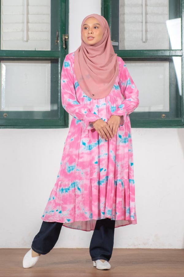 Dress Medi Priscilla - Lolipop Pink