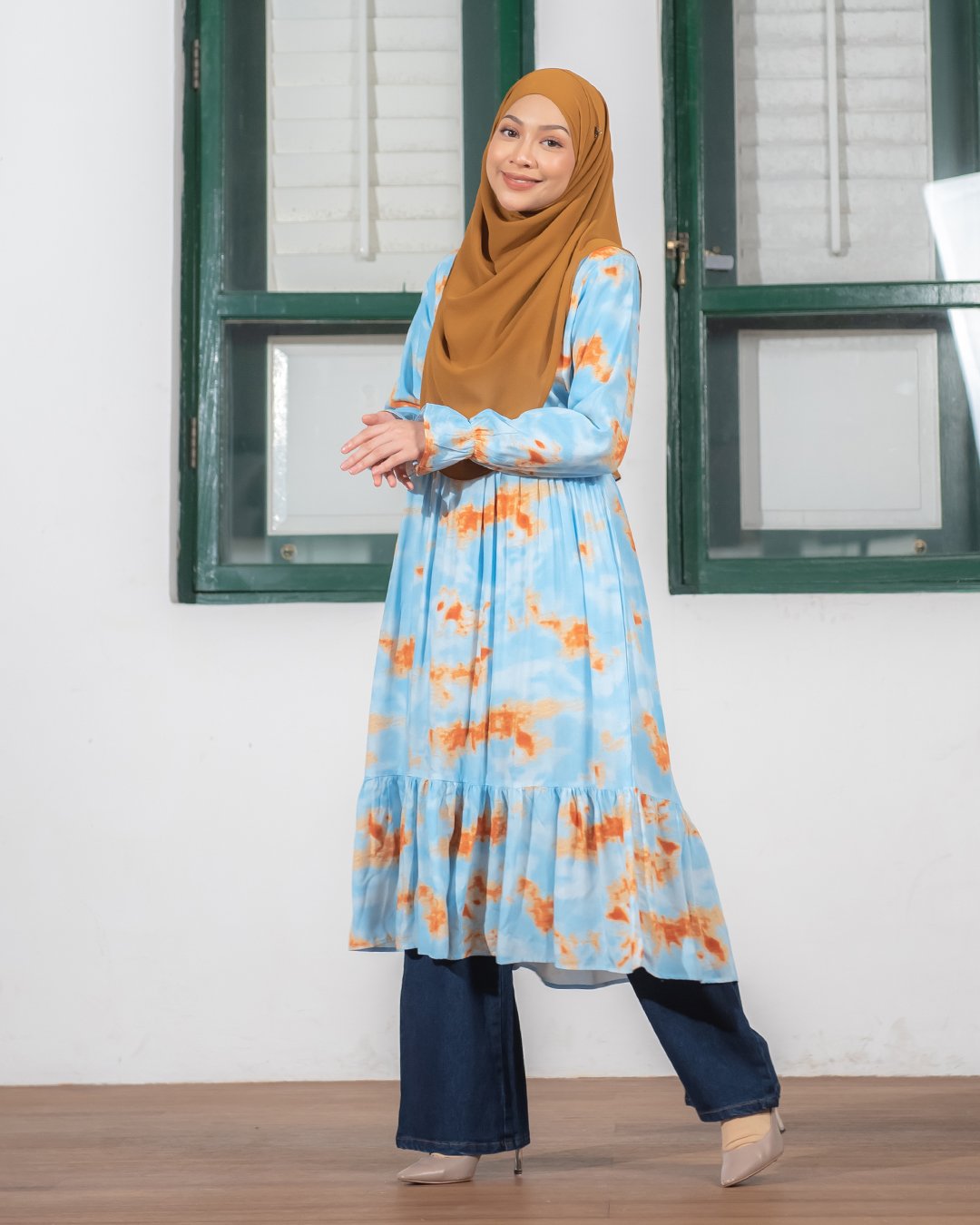 Dress Medi Priscilla - Sky Blue