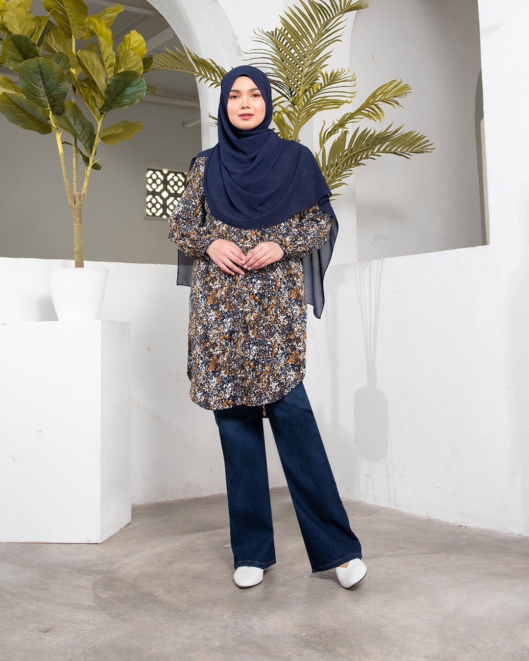 Tunic Freja - Navy Blue