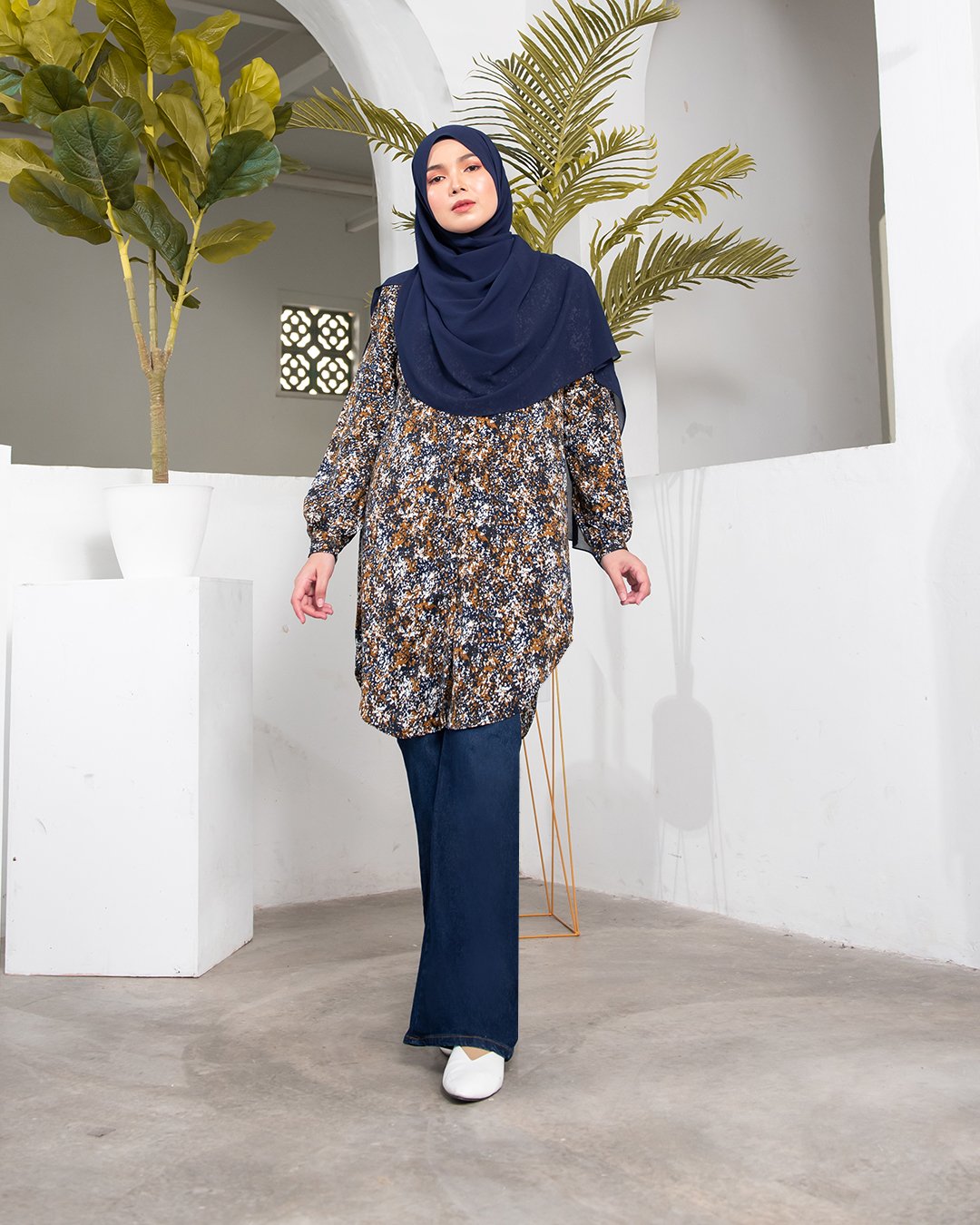 Tunic Freja - Navy Blue
