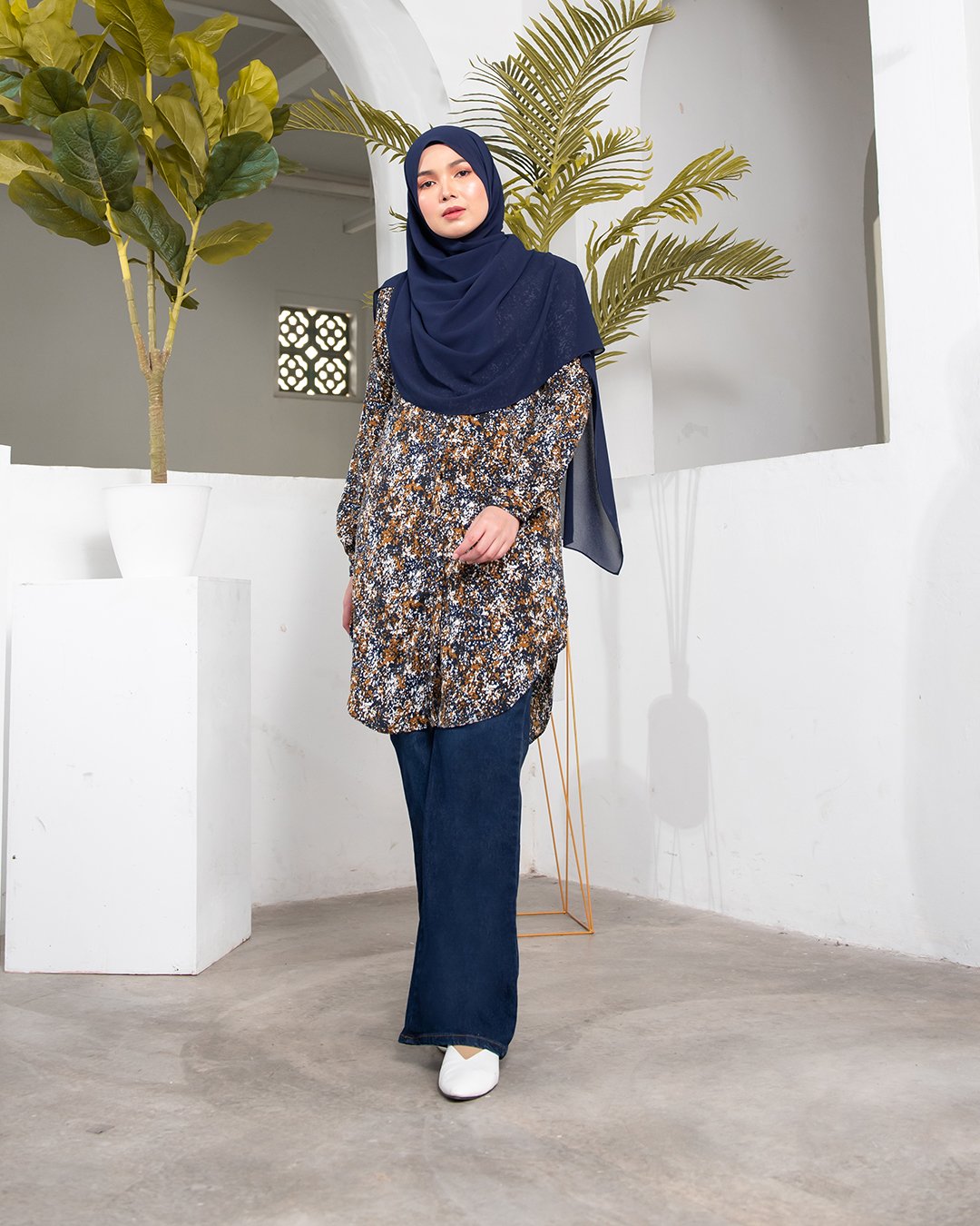 Tunic Freja - Navy Blue
