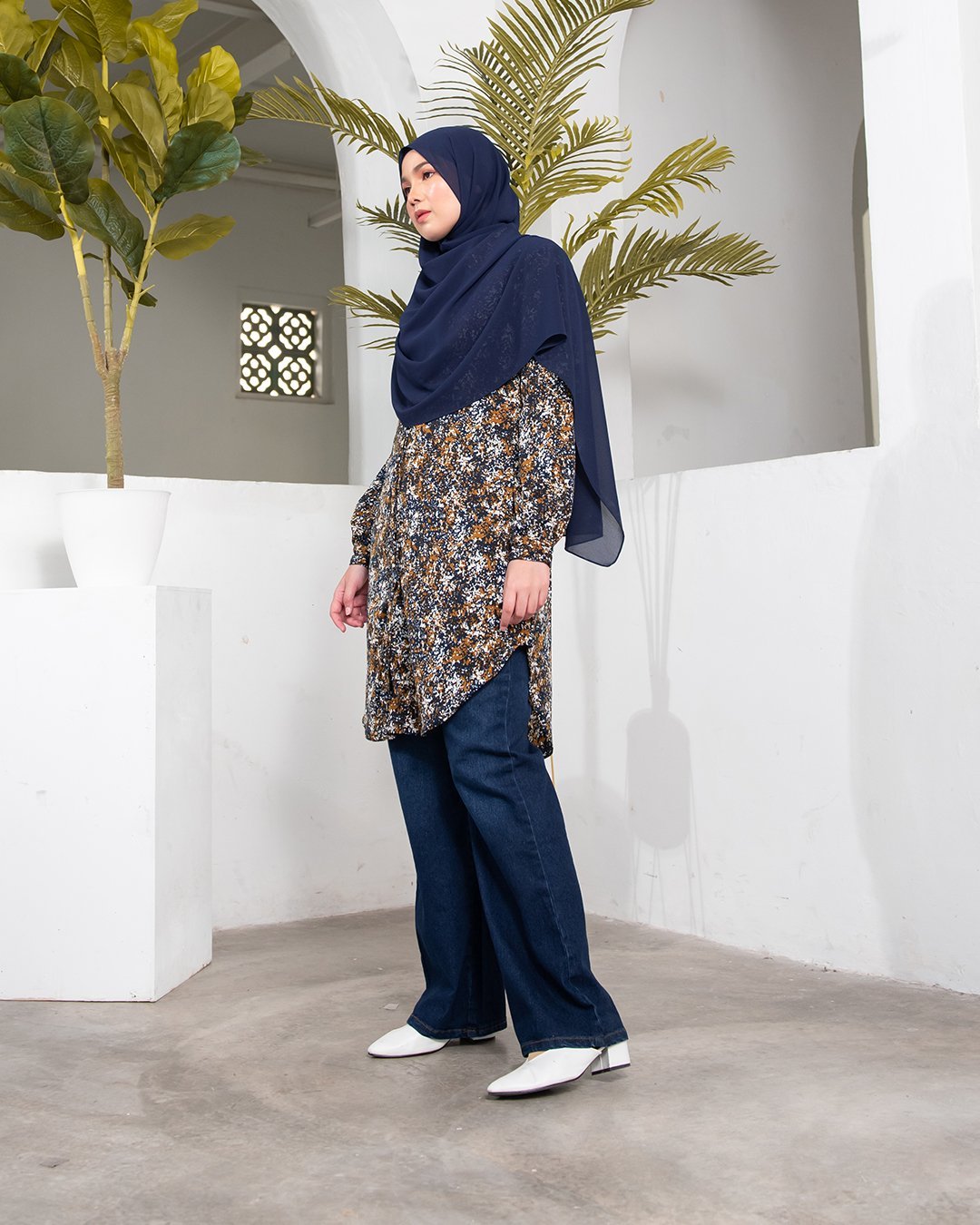 Tunic Freja - Navy Blue