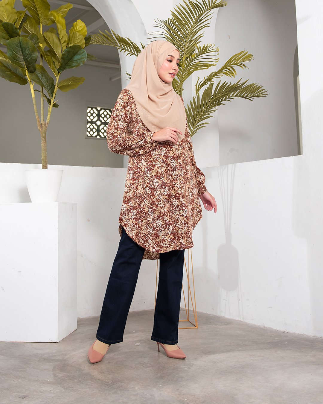 Tunic Freja - Caramel Brown