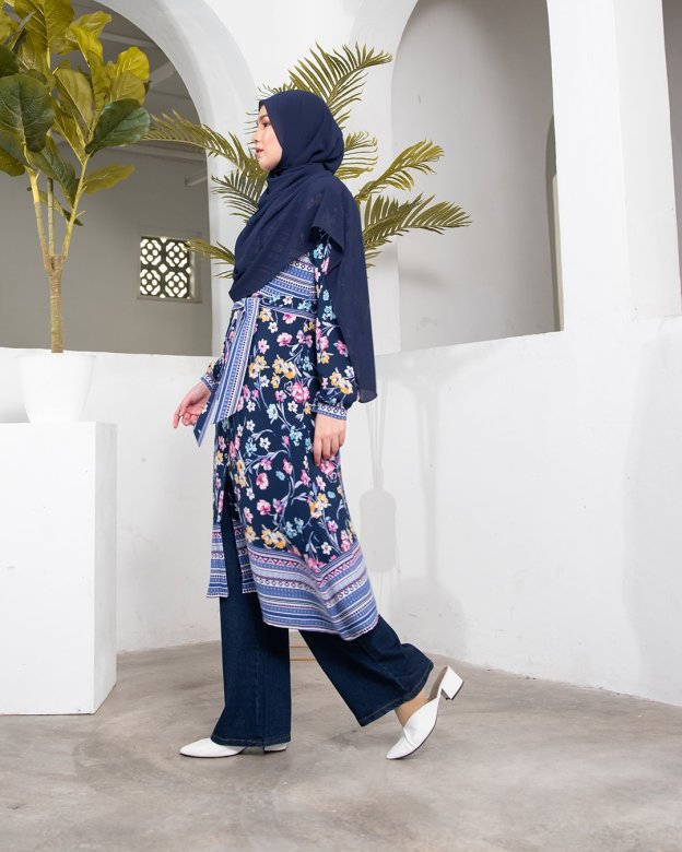 Tunic Fiorella - Denim Azalia