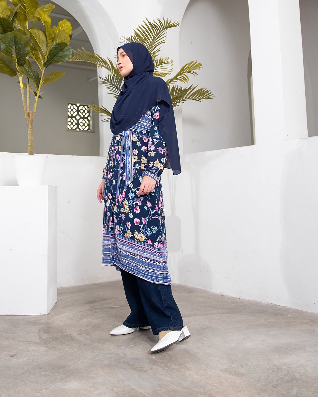 Tunic Fiorella - Denim Azalia