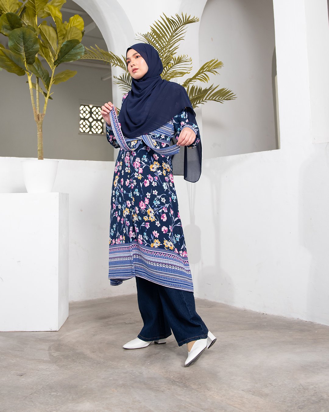 Tunic Fiorella - Denim Azalia