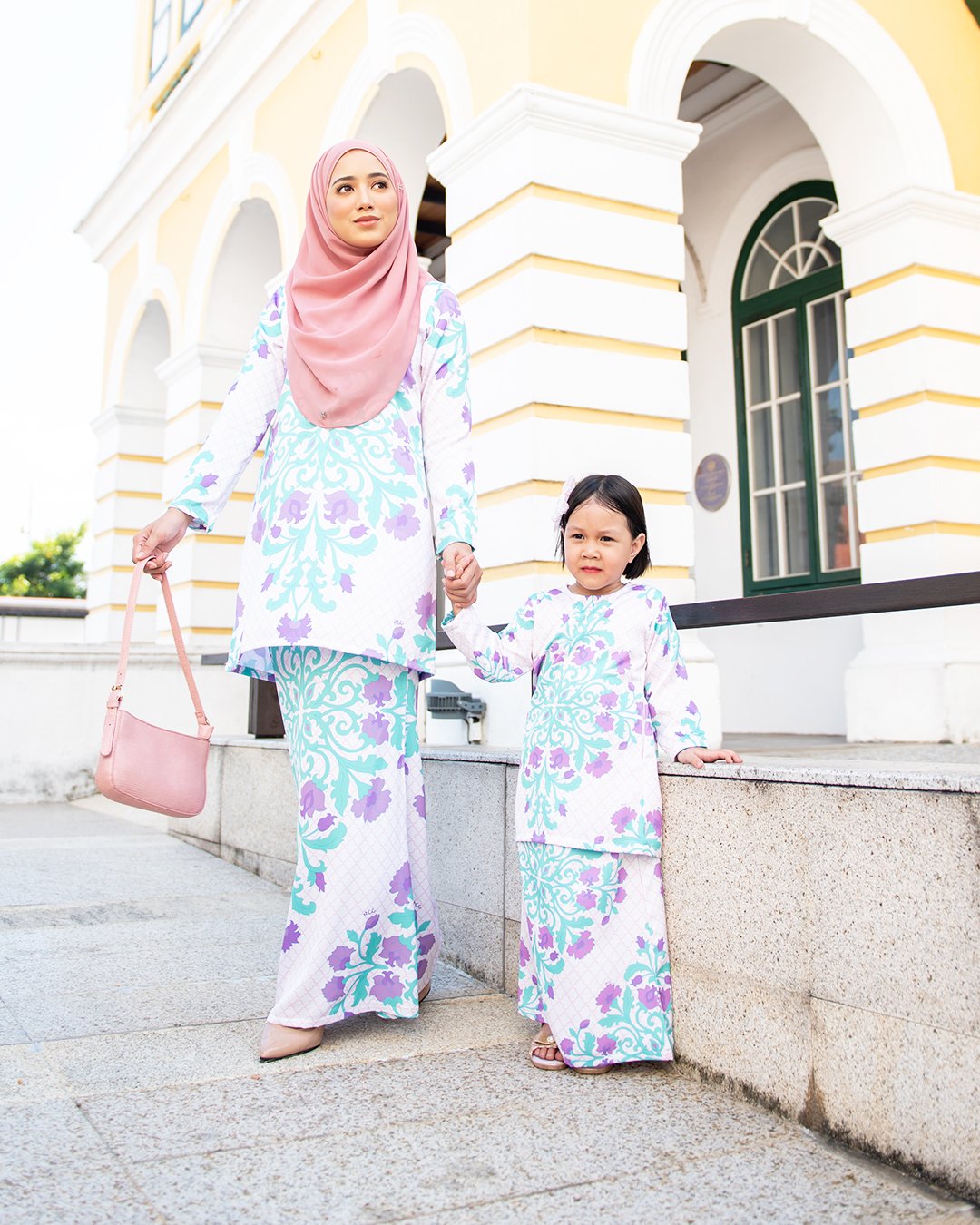 Baju Kurung Moden Zandrea Kids - Snow White