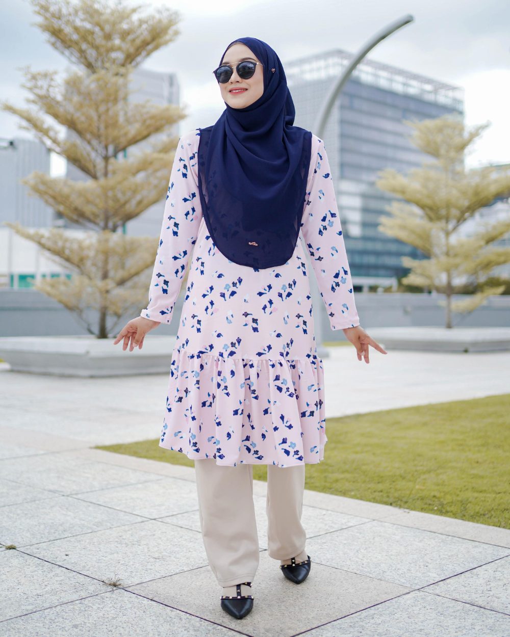 Tunic Ruffle Lendra Printed 2.0