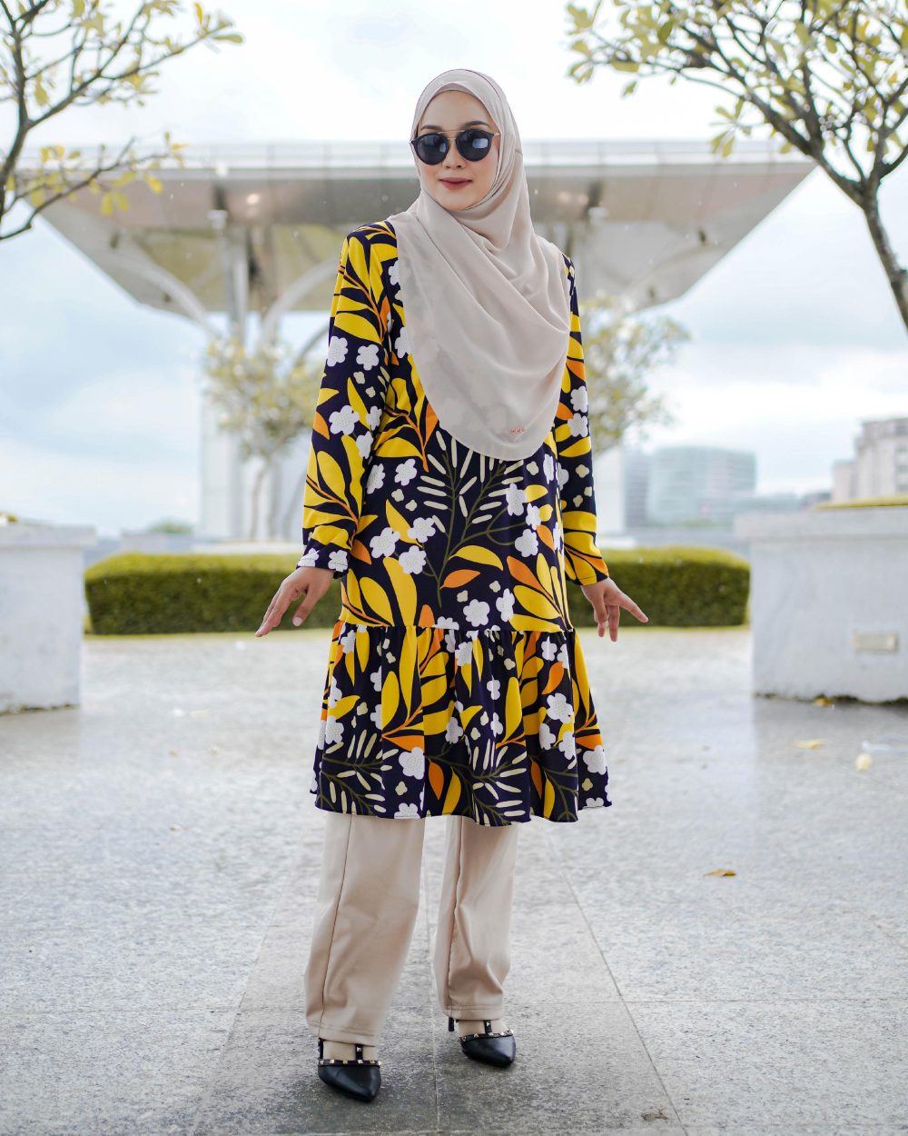 Tunic Ruffle Lendra Printed 2.0