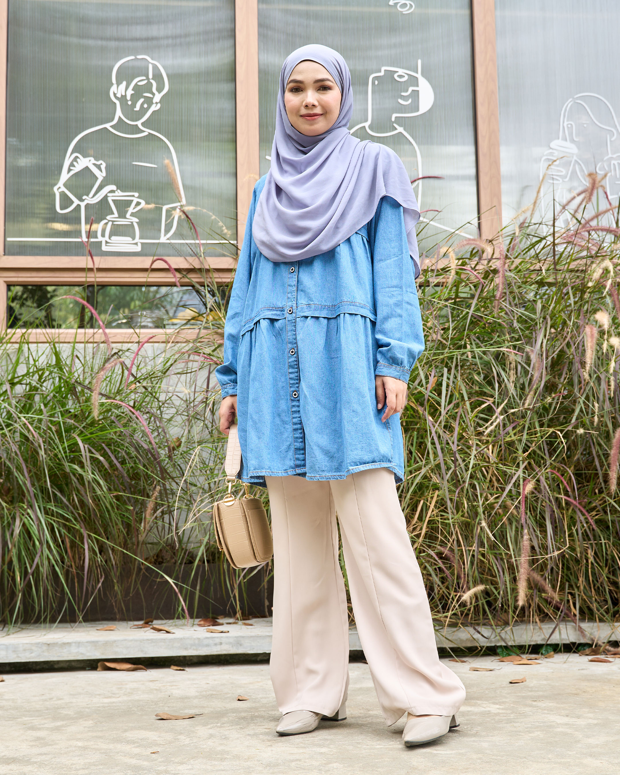 BLOUSE DENIM LENA