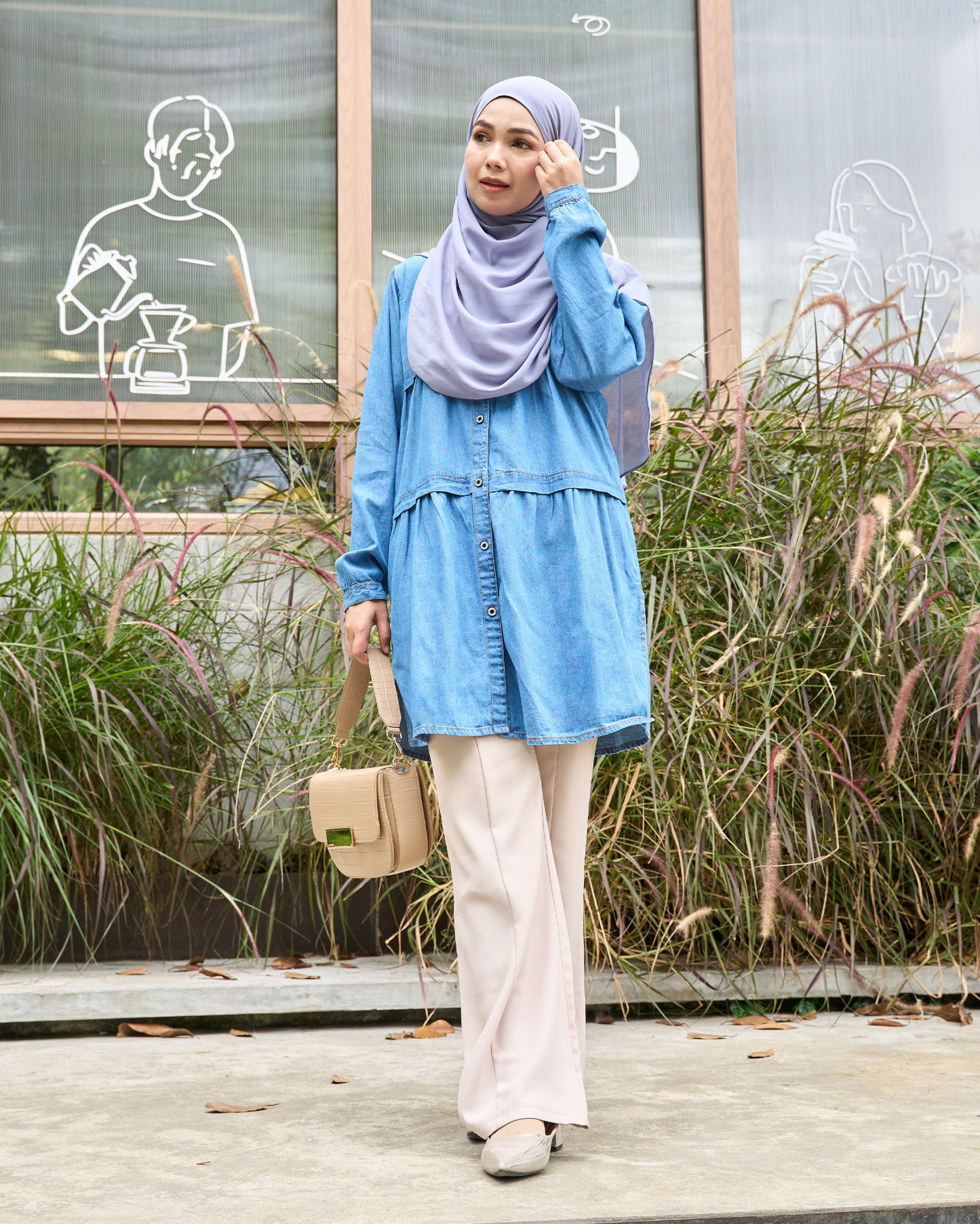 BLOUSE DENIM LENA