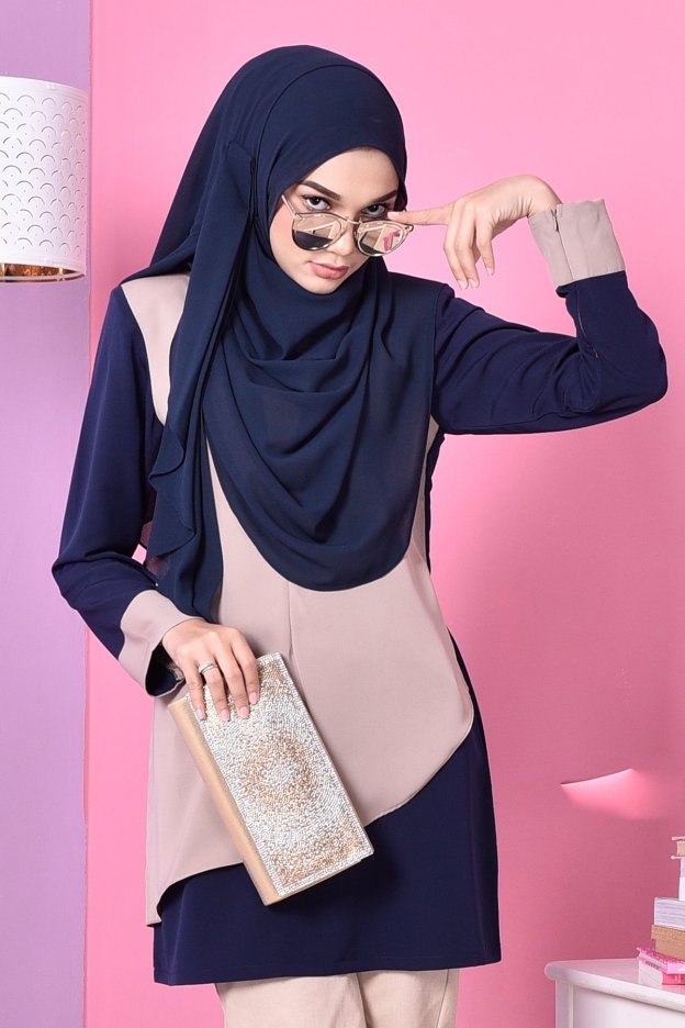 Blouse Duo Fendy - Blue