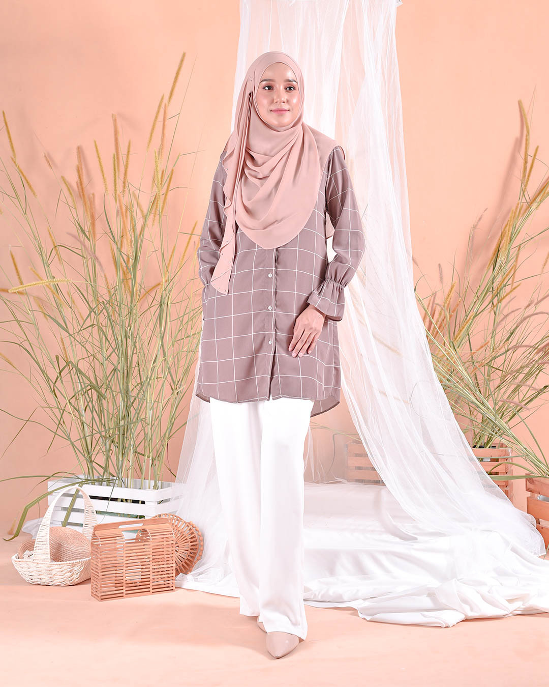 Blouse Nara - Espresso Brown