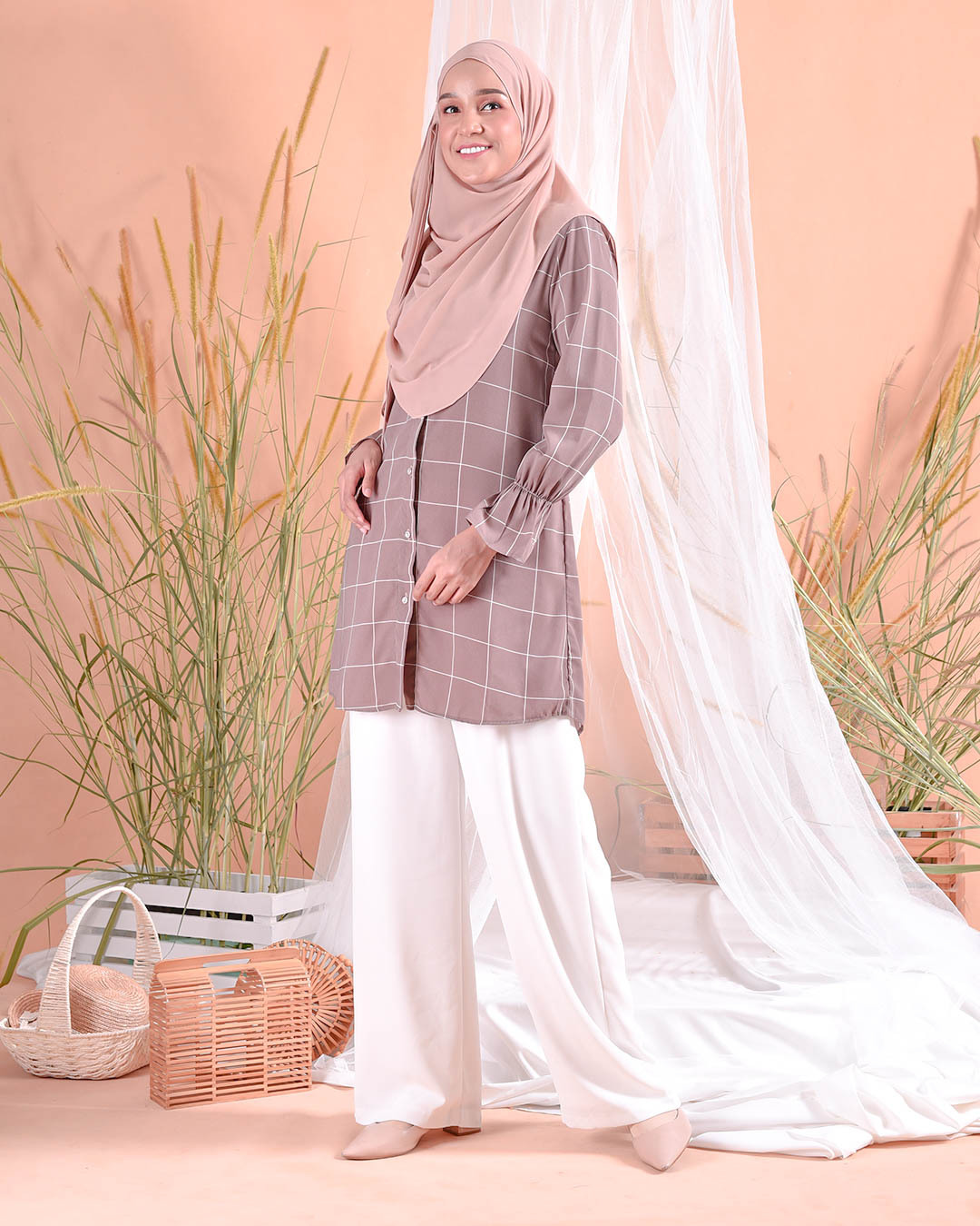 Blouse Nara - Espresso Brown