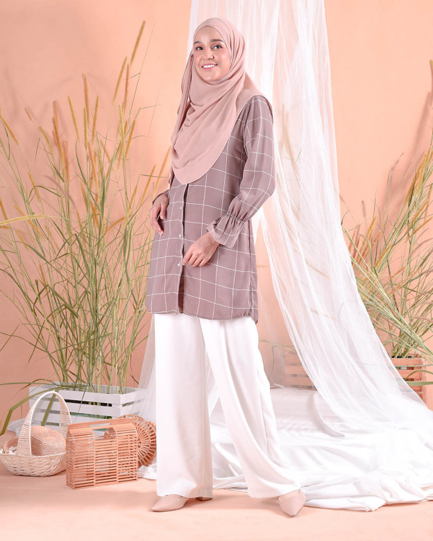 Blouse Nara - Espresso Brown