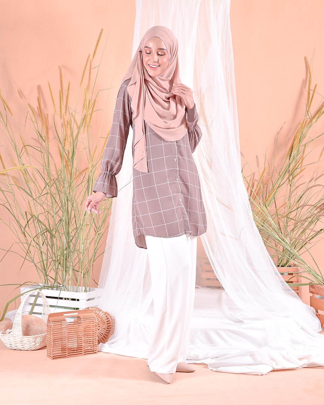 Blouse Nara - Espresso Brown