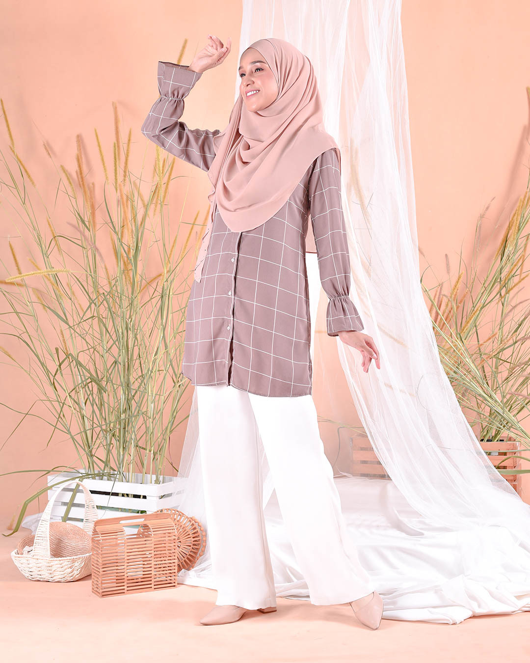 Blouse Nara - Espresso Brown