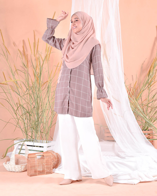 Blouse Nara - Espresso Brown