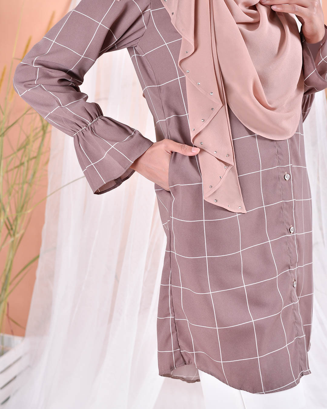 Blouse Nara - Espresso Brown