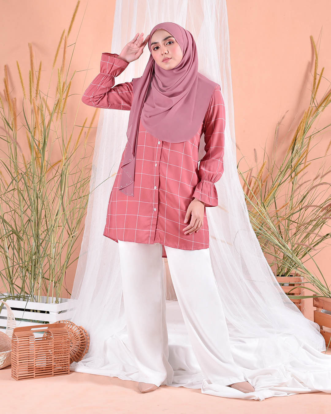 Blouse Nara - Strawberry Smooties
