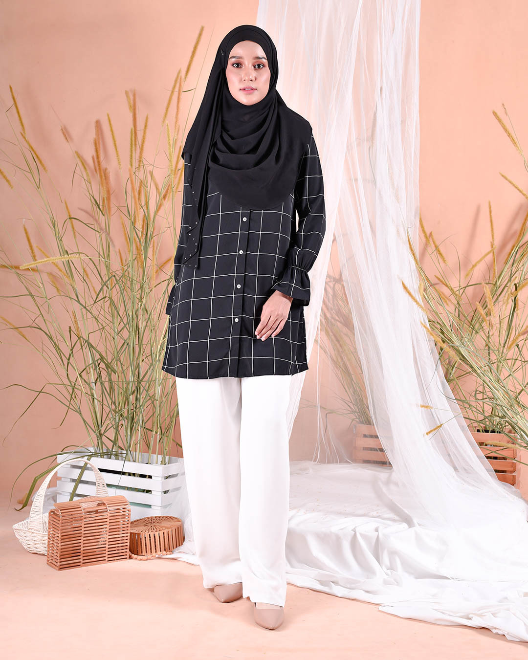 Blouse Nara - Mineral Black