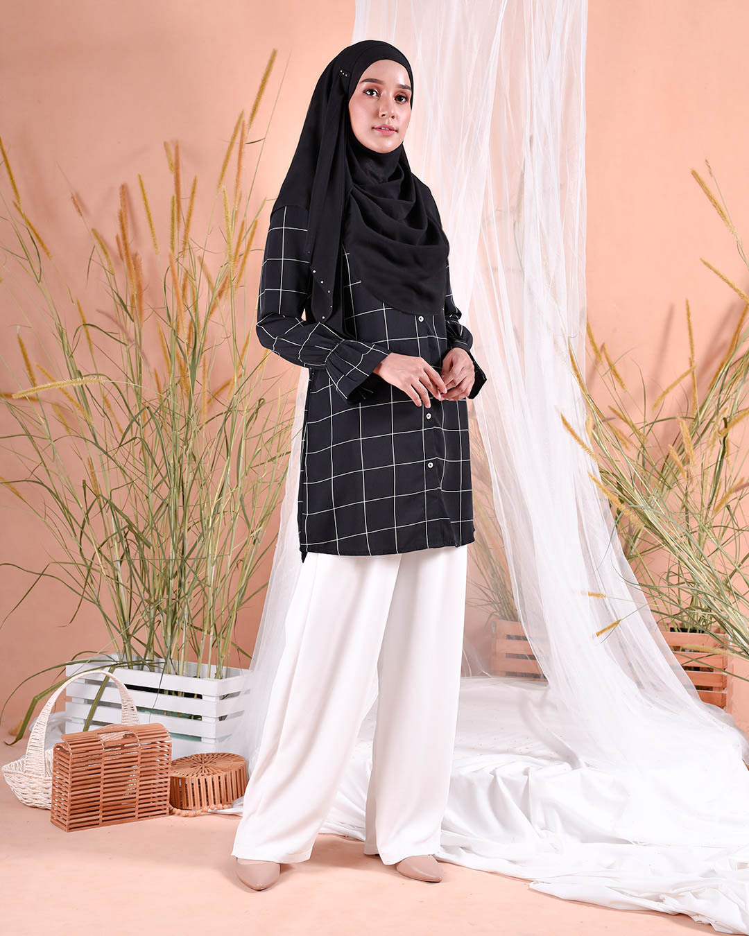 Blouse Nara - Mineral Black