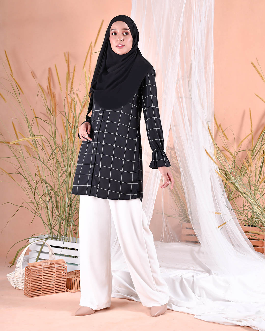 Blouse Nara - Mineral Black