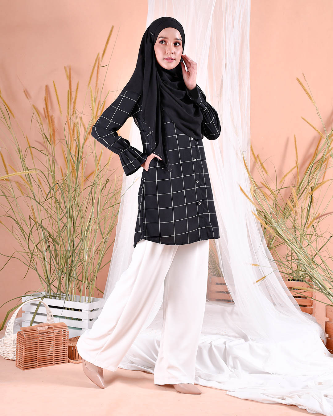 Blouse Nara - Mineral Black